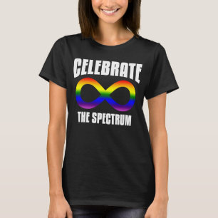 Neurodiversiteit vieren het spectrum van autisme t-shirt