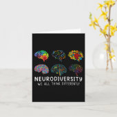 Neurodiversiteit We denken allemaal anders in Brai Kaart (Gele Bloem)