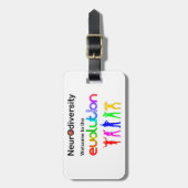 Neurodiversiteit Welkom in de evolutie Bagagelabel (Voorkant verticaal)