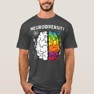 Neurodiversity-ADHD Autisme Asperger Dyslexie Dysp T-shirt
