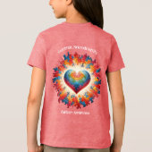 Neurodiversity Awareness T-Shirt (Achterkant)