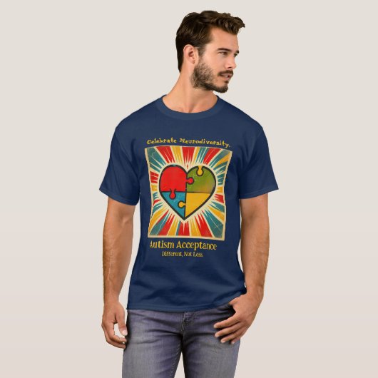 Neurodiversity Awareness T-Shirt (Devant entier)