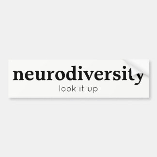 Neurodiversity Bumpersticker