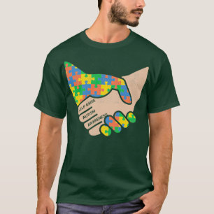 Neurodiversity Hands Neurodidiverse Autisme Awaren T-shirt
