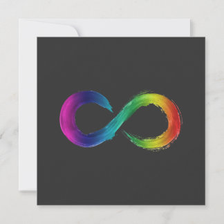 Neurodiversity Infinity Logo card 