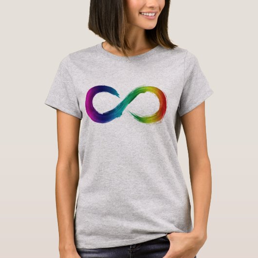 Neurodiversity Infinity Logo Shirt (Voorkant)