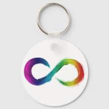 neurodiversity logo sleutelhanger
