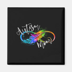 Neurodiversity Symbol Rainbow Infinity Autisme Mam Magneet