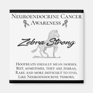 Neuroendocriene kanker Zebra Magneet