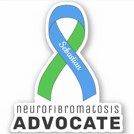 Neurofibromatose Advocate Vinyl Sticker (Voorkant)