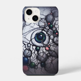 Neurografische Oogperceptie Abstract iPhone 14 Hoesje