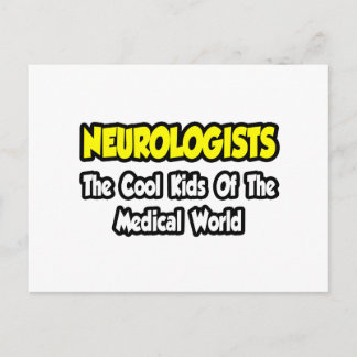 Neurologen...Koele Kinderen van de medische wereld Briefkaart