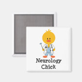 Neurologie Magnet de poussins (Recto/Verso)