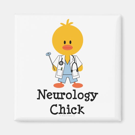 Neurologie Magnet de poussins (Devant)