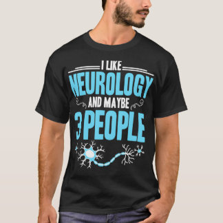 Neurologie neurowetenschappen Scientist neuro gift T-shirt