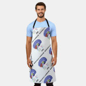 Neurologisch overweldigd binnenin-hersenanatomie schort (Gedragen)