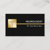 Neurologue Classy Cartes de visite Médicales (Devant)