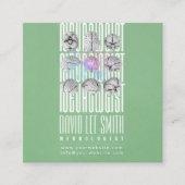 Neurologue Tipographyc carte de visite (Devant)