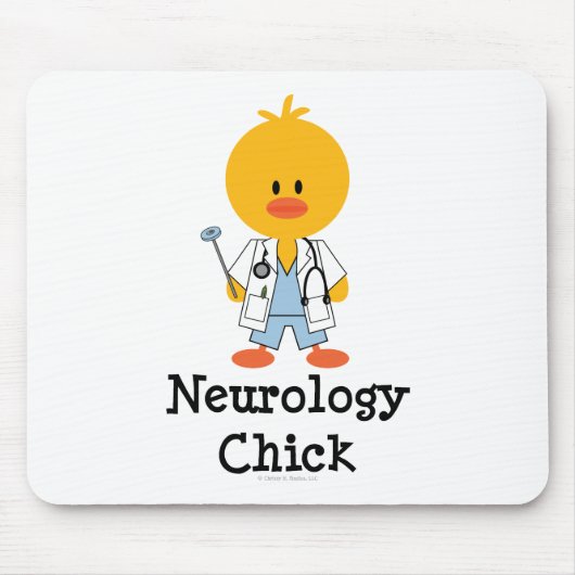 Neurology Chick Mousepad Muismat (Voorkant)