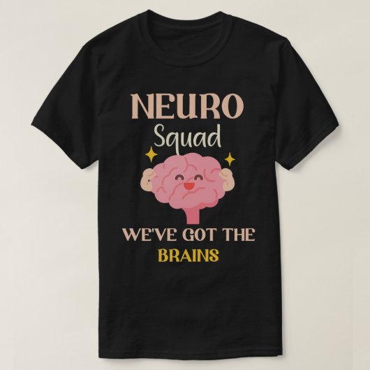 Neurology Squad Neuroloog technicus Neuro T-shirt (Design voorkant)