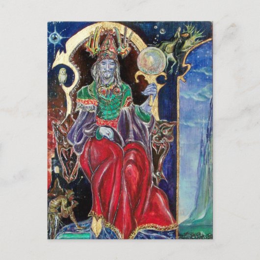 NEUROMANCER Magicia King Briefkaart (Voorkant)