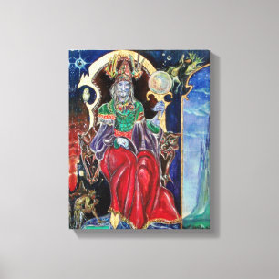 NEUROMANCER Magicia King Canvas Afdruk