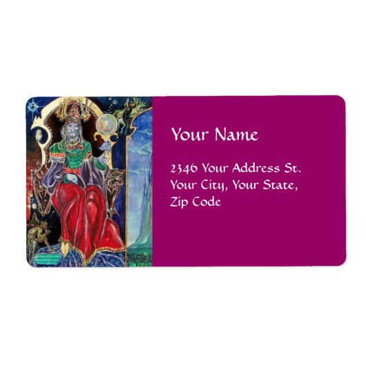 NEUROMANCER Magicia King Etiket (Voorkant)