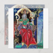 NEUROMANCER Magicier King, Red Blue Silver Metalli Aankondiging (Voorkant / Achterkant)