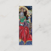 NEUROMANCER-perkament Mini Visitekaartje (Achterkant)