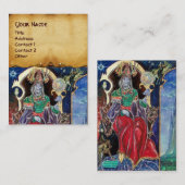 NEUROMANCER-perkament Visitekaartje (Voorkant / Achterkant)