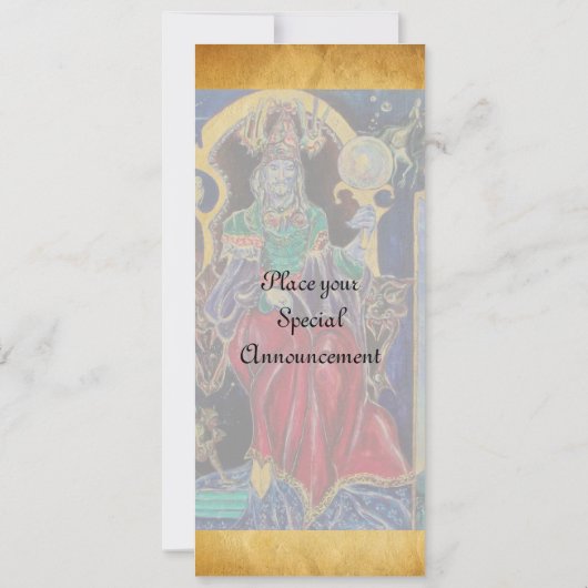 NEUROMANCER, rood blauw perkament Kaart (Achterkant)