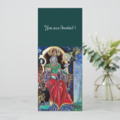 NEUROMANCER, rood blauw, wit groen Kaart (Staand voorkant)