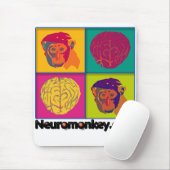 Neuromonkey-Muismat Muismat (Met muis)