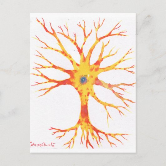 Neuron  briefkaart (Voorkant)