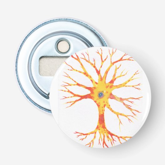 Neuron Button Flesopener (Voorkant)