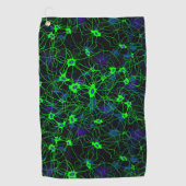 Neuron City Golf Towel Golfhanddoek (Voorkant)