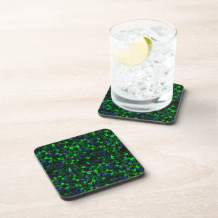 Neuron City Kurk-Rug Onderzetters