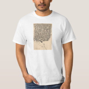 Neuron door Santiago Ramón y Cajal T-shirt