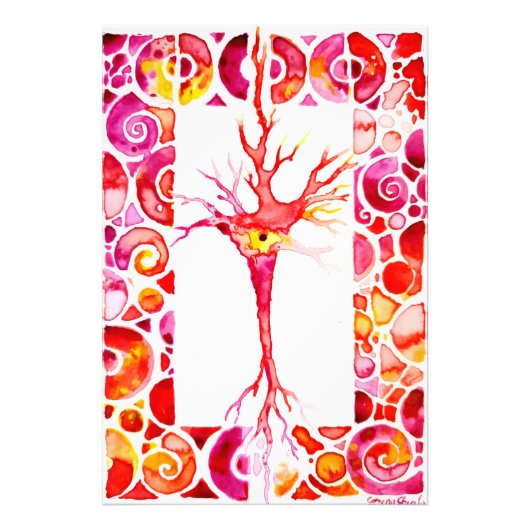 Neuron Foto Afdruk (Voorkant)