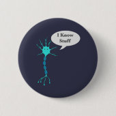 Neuron ik ken Stuff Ronde Button 5,7 Cm (Voorkant)