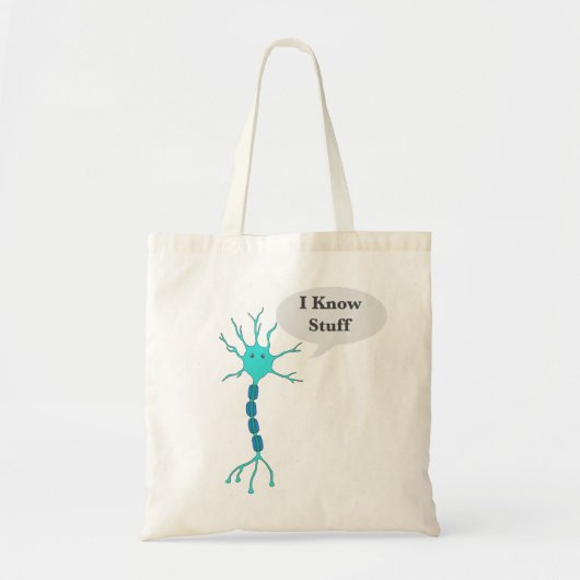 Neuron Ik Weet Dingen Tote Bag (Voorkant)