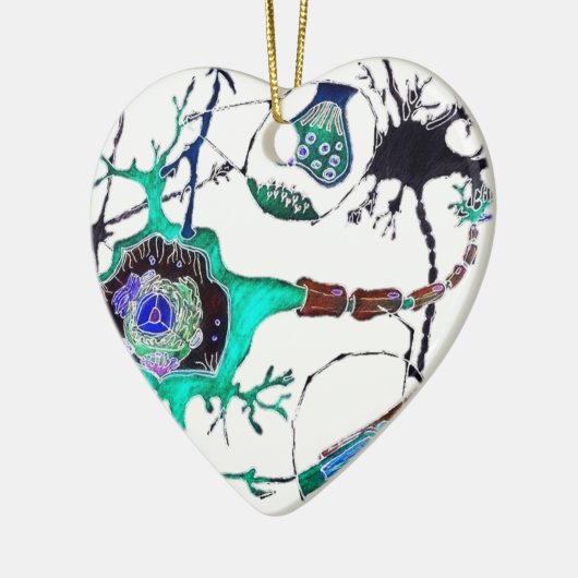 Neuron. Keramisch Ornament (Links)