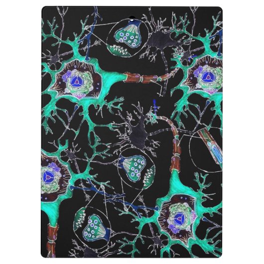 Neuron. Klembord (Achterkant)