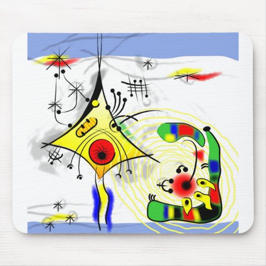 Neuron mousepad muismat (Voorkant)