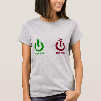 Neuron Neuroff-dames bovenaan T-shirt