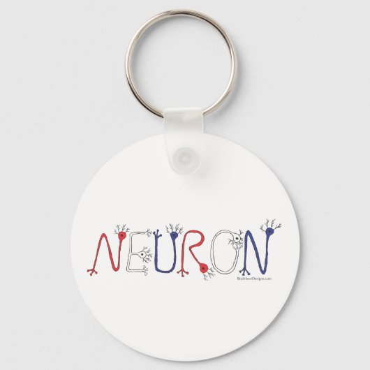 Neuron-Sleutelhanger (patriottisch) Sleutelhanger (Voorkant)