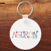 Neuron-Sleutelhanger (patriottisch) Sleutelhanger (Voorkant)