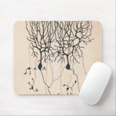 Neuron-tekening door Santiago Ramón y Cajal Muismat (Met muis)