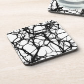 Neuronal Web 1 Bier Onderzetter (Linkerzijde)