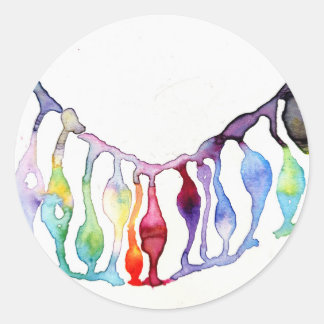 Neuronale stamcellen ronde sticker